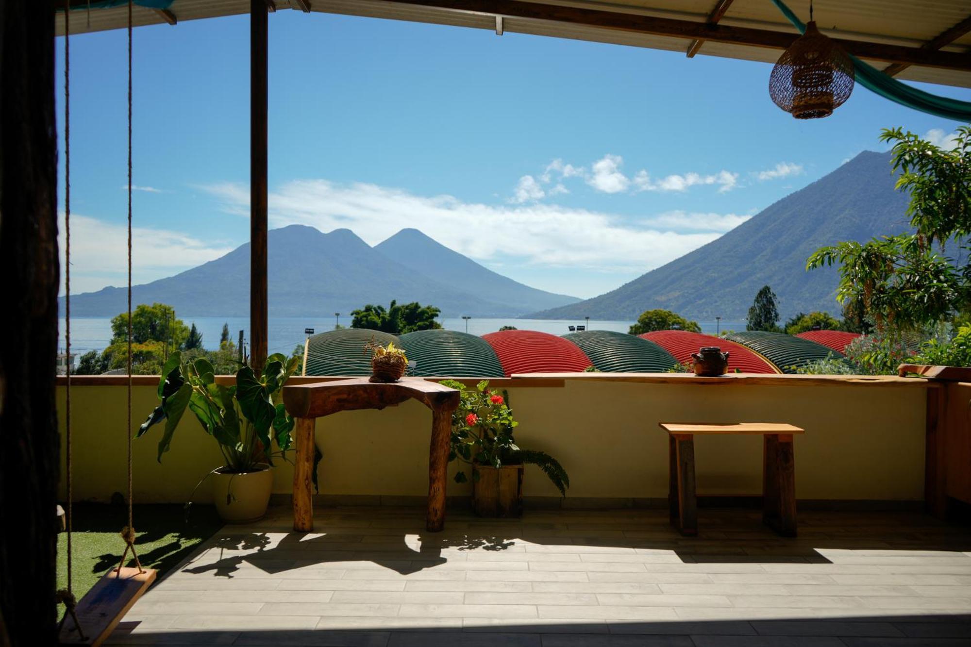 Ostello Casa Madera San Marcos La Laguna Esterno foto